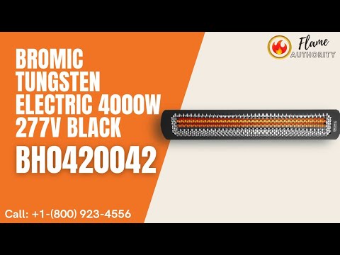 Bromic Tungsten Electric 4000W 277V Black BH0420042