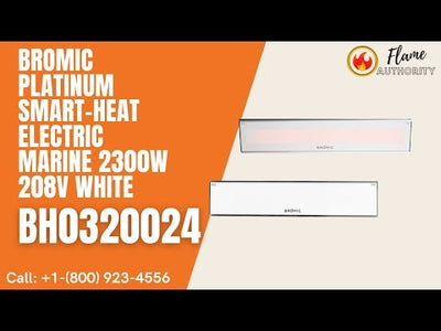 Bromic Platinum Smart-Heat Electric Marine 2300W 208V White BH0320024