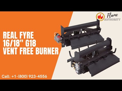 Real Fyre 16/18" G18 Vent Free Burner G18-16/18