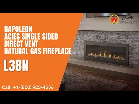 Napoleon Acies Single Sided Direct Vent Natural Gas Fireplace L38N