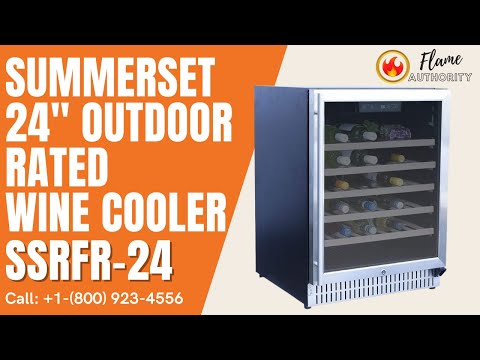 Summerset 24" Outdoor Rated Wine Cooler SSRFR-24
