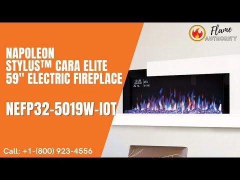 Napoleon Stylus™ Cara Elite 59" Electric Fireplace NEFP32-5019W-IOT