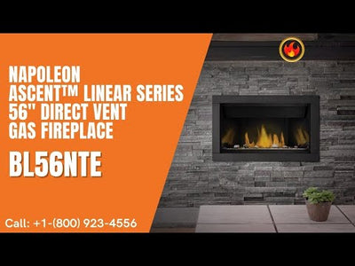 Napoleon Ascent™ Linear Series 56" Direct Vent Gas Fireplace BL56NTE