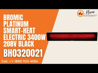 Bromic Platinum Smart-Heat Electric 3400W 208V Black BH0320021