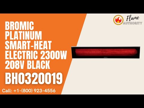 Bromic Platinum Smart-Heat Electric 2300W 208V Black BH0320019