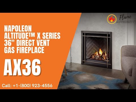 Napoleon Altitude™ X Series 36" Direct Vent Gas Fireplace AX36