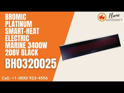 Bromic Platinum Smart-Heat Electric Marine 3400W 208V Black BH0320025