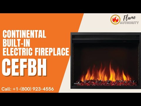 Continental Built-In Electric Fireplace CEFBH