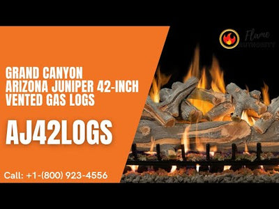 Grand Canyon Arizona Juniper 42-inch Vented Gas Logs AJ42LOGS