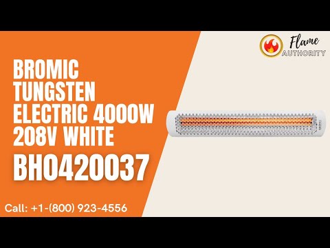 Bromic Tungsten Electric 4000W 208V White BH0420037