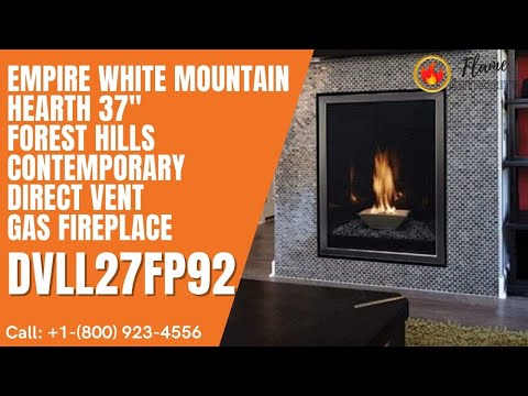 Empire White Mountain Hearth 37" Forest Hills Contemporary Direct Vent Gas Fireplace DVLL27FP92