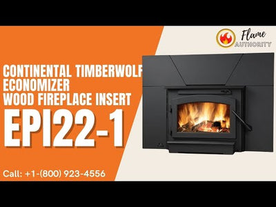 Continental Timberwolf Economizer Wood Fireplace Insert EPI22-1