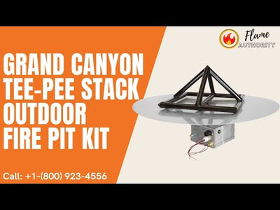 Grand Canyon 48" Tee-Pee Stack Outdoor Fire Pit Kit TPS-48