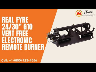 Real Fyre 24/30" G10 Vent Free Electronic Remote Burner G10-24/30-01V