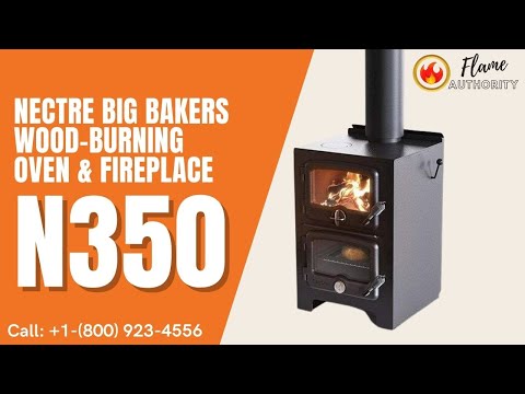 Nectre Bakers Wood-Burning Oven & Fireplace N350