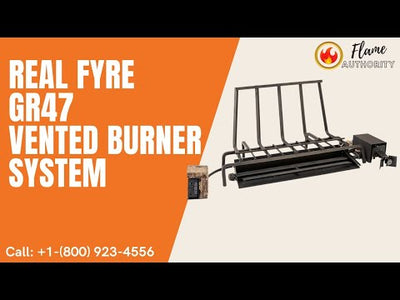 Real Fyre GR47 24/30" Vented Burner System