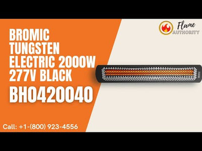 Bromic Tungsten Electric 2000W 277V Black BH0420040
