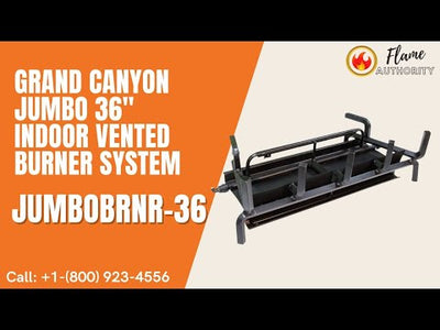 Grand Canyon Jumbo 36" Indoor Vented Burner System JUMBOBRNR-36