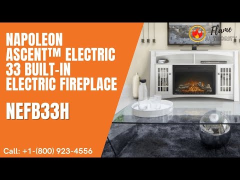 Napoleon Ascent™ Electric 33 Built-In Electric Fireplace NEFB33H
