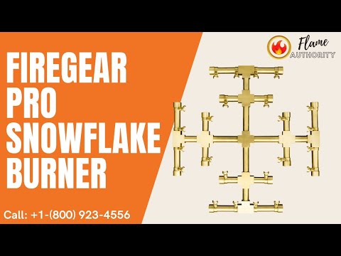 Firegear Pro Snowflake 25-inch Burner FG-PSBR-SF25