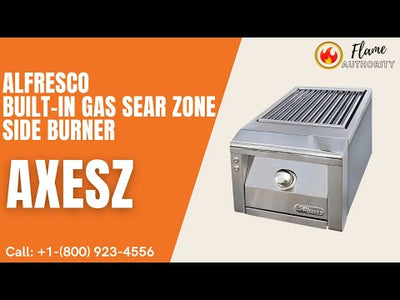 Alfresco Built-in Gas Sear Zone Side Burner