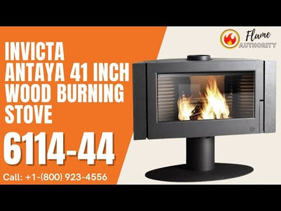 Invicta Antaya 41 Inch Wood Burning Stove 6114-44