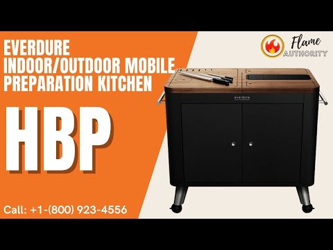 Everdure Indoor/Outdoor Mobile Preparation Kitchen - HBP