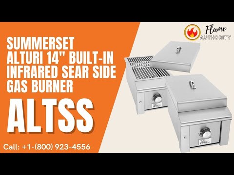 Summerset Alturi 14" Built-In Infrared Sear Side Gas Burner ALTSS
