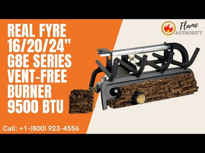 Real Fyre 16/20/24" G8E Series Vent-Free Burner 9500 BTU