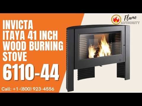 Invicta Itaya 41 Inch Wood Burning Stove 6110-44