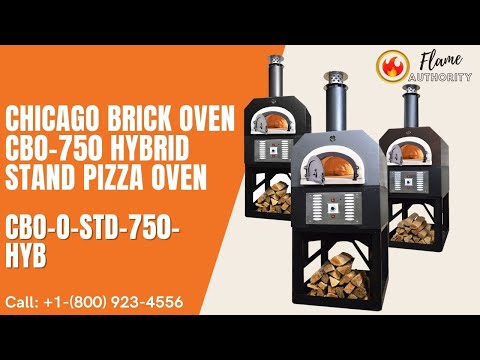 Chicago Brick Oven CBO-750 Hybrid Stand Pizza Oven CBO-O-STD-750-HYB