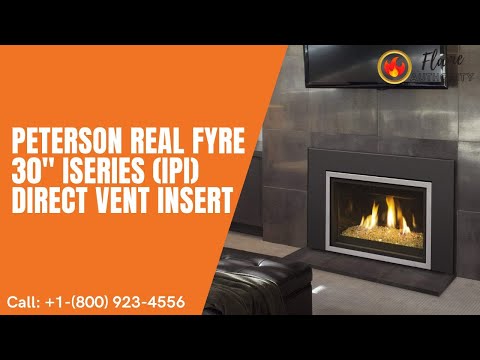 Peterson Real Fyre 30" iSeries (IPI) Direct Vent Insert DVIT-30i