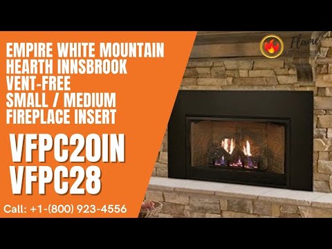 Empire White Mountain Hearth Innsbrook Vent-Free Medium Fireplace Insert VFPC28