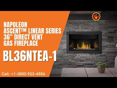 Napoleon Ascent™ Linear Series 36" Direct Vent Gas Fireplace BL36NTEA-1