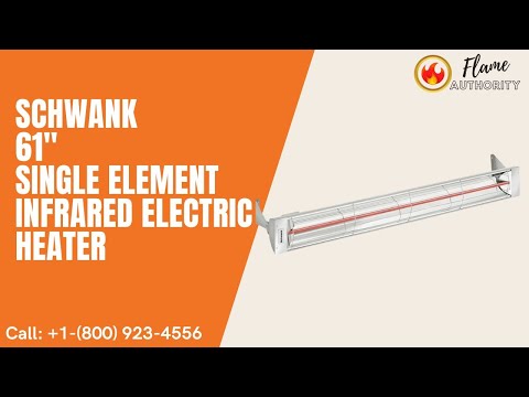 ElectricSchwank 61" 4000 Watt Single Element Infrared Electric Heater
