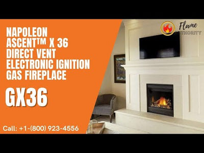 Napoleon Ascent™ X 36 Direct Vent Electronic Ignition Gas Fireplace GX36