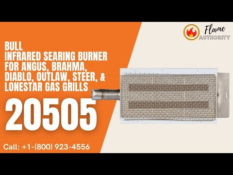 Bull Infrared Searing Burner for Angus, Brahma, Diablo, Outlaw, Steer, & Lonestar Gas Grills 20505