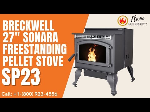 Breckwell 27" Sonara Freestanding Pellet Stove SP23