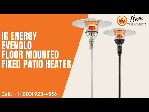 IR Energy evenGLO GA301M Floor Mounted Fixed Patio Heater E301