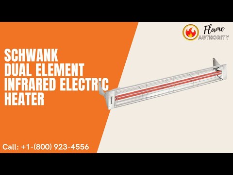 ElectricSchwank 39" 4000 Watt Dual Element Infrared Electric Heater