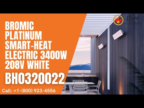 Bromic Platinum Smart-Heat Electric 3400W 208V White BH0320022