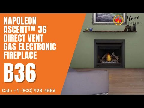 Napoleon Ascent™ 36 Direct Vent Gas Electronic Fireplace B36