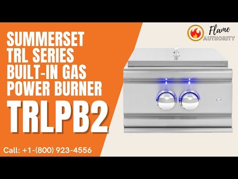 Summerset TRL Series Built-In Gas Power Burner TRLPB2