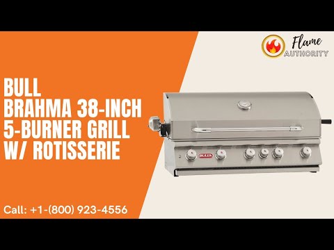 Bull Brahma 38-Inch 5-Burner Grill W/ Rotisserie