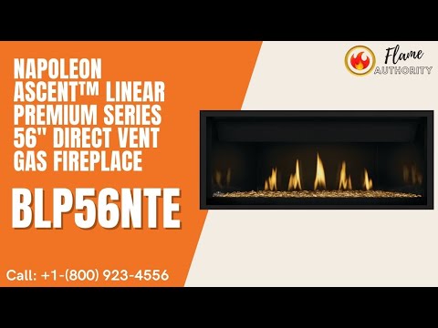 Napoleon Ascent™ Linear Premium Series 56" Direct Vent Gas Fireplace BLP56NTE