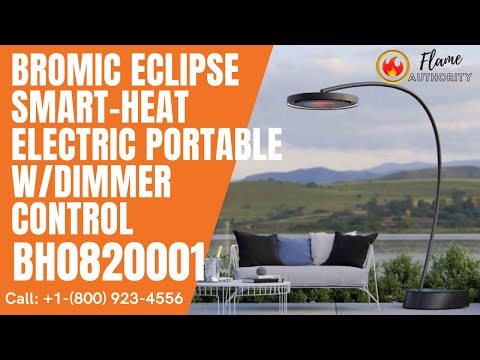 Bromic Eclipse Smart-Heat Electric Portable w/ Dimmer Control BH0820001-1
