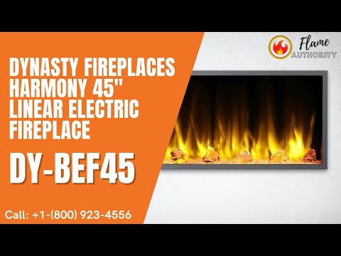 Dynasty Fireplaces Harmony 45" Linear Electric Fireplace DY-BEF45