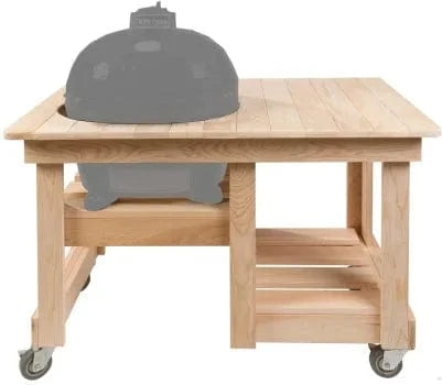 Primo Cypress Countertop Table For Oval XXL PG00611 Grill Accessories PG00611 Flame Authority