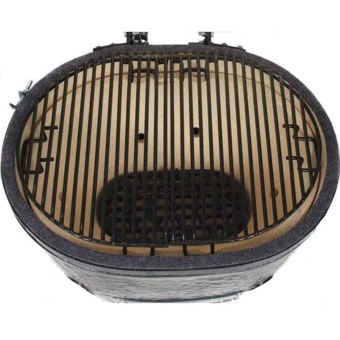 Primo Oval JR 200 Ceramic Charcoal Grill PG00774 (Grill ONLY) Grills PG00774 Flame Authority