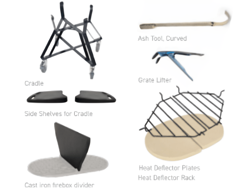 Primo Oval XXL 500 All-In-One Ceramic Charcoal Grill PGCXXLC Grills PGCXXLC Flame Authority